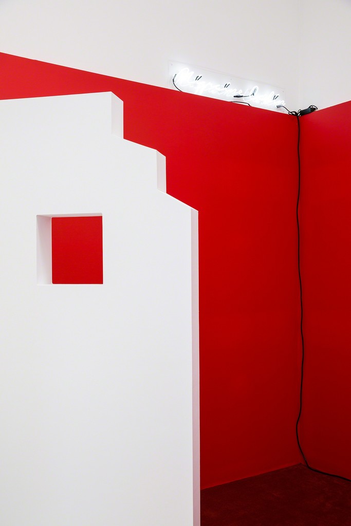 Marco Rios, "Migraine Cabin", 2015, Mixed media Marco Rios, "Migraine Cabin", 2015, Mixed media