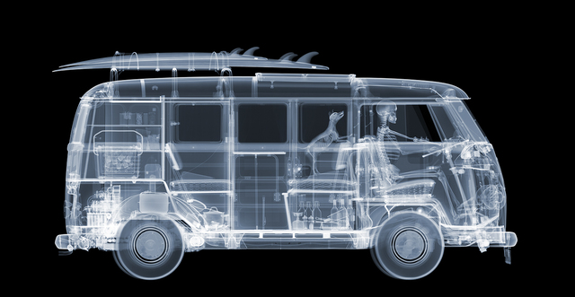 Nick Veasey, ‘Camper Van on the Road’, 2021, Photography, C-type print,archival inks. Mounted on to dibond with perspex/plexi face., Whistler Contemporary