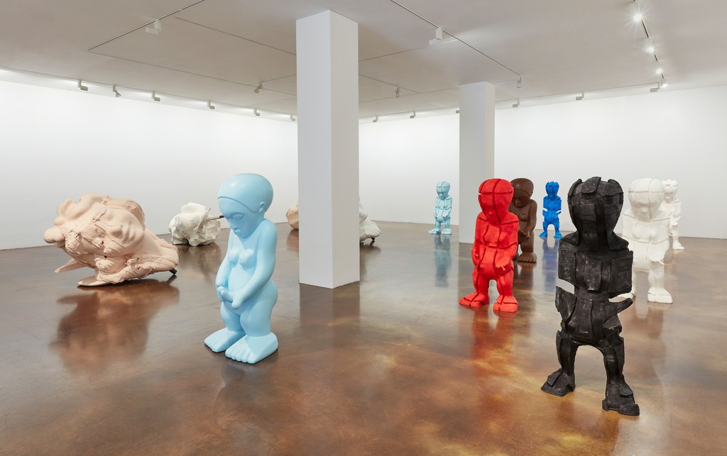 Installation view: Paul McCarthy, Cut Up and Silicone, Female Idol, WS, Kukje Gallery, Seoul. Courtesy Kukje Gallery, Seoul. Installation view: Paul McCarthy, Cut Up and Silicone, Female Idol, WS, Kukje Gallery, Seoul. Courtesy Kukje Gallery, Seoul.