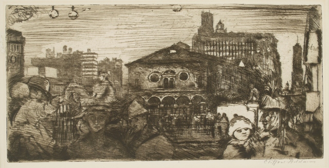 Clifford Isaac Addams, ‘New York, Herald Square Nocturne’, ca. 1933, Private Collection, NY