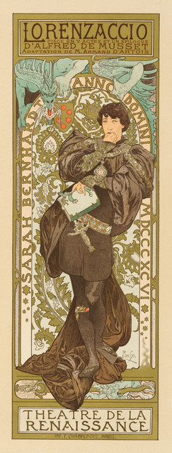 Alphonse Mucha, ‘LORENZACCIO’, 1898, Christopher-Clark Fine Art
