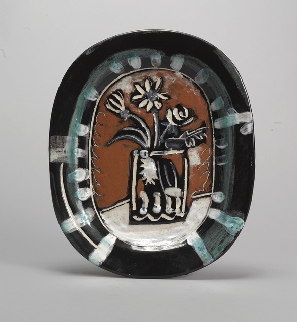 Pablo Picasso, ‘Bouquet (A.R. 254)’, 1955, Other, Terre de faïence platter, painted in colors and glazed, Sotheby's