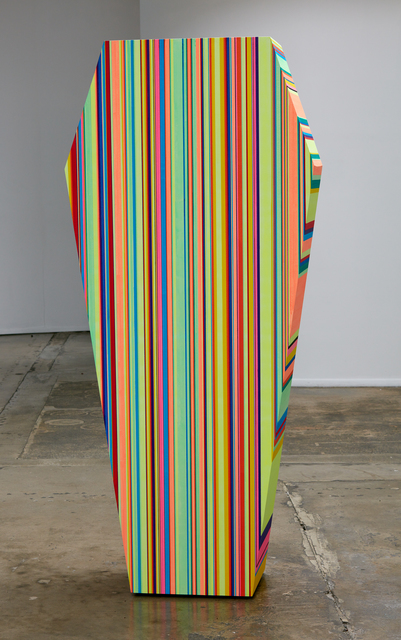 Jamison Carter, ‘O Superman’, 2015, Sculpture, Wood, paint, marker, Open Mind Art Space