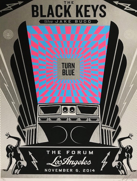 Shepard Fairey (OBEY), ‘The Black Key's Obey Giant Los Angeles’, 2014, New Union Gallery