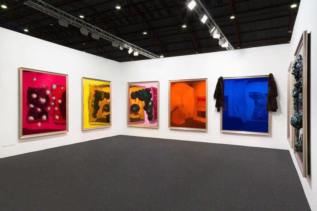 Dale Frank, Neon Parc Booth B6, Art Los Angeles Contemporary 2016, Installation View Dale Frank, Neon Parc Booth B6, Art Los Angeles Contemporary 2016, Installation View