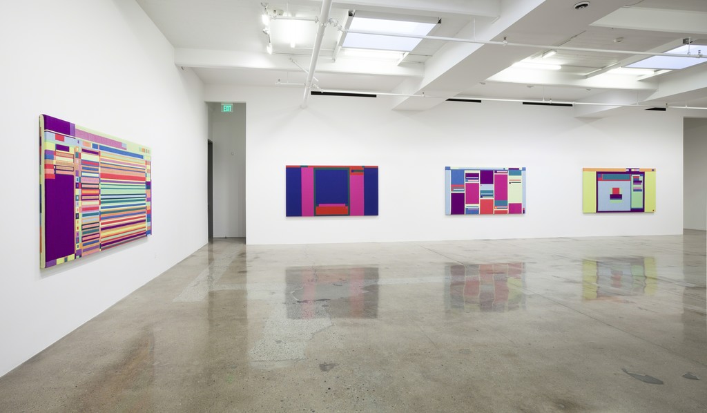 Rafaël Rozendaal, Abstract Browsing, Installation view, Steve Turner, January 2016 Rafaël Rozendaal, Abstract Browsing, Installation view, Steve Turner, January 2016
