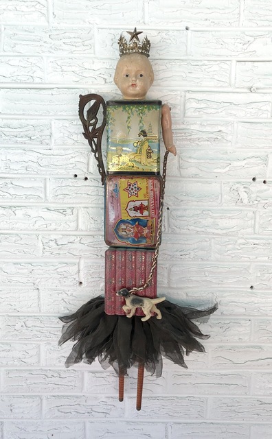 Bill Finks, ‘Wall Totem ’, 2010, Sculpture, Found Objects, Miller Gallery Charleston