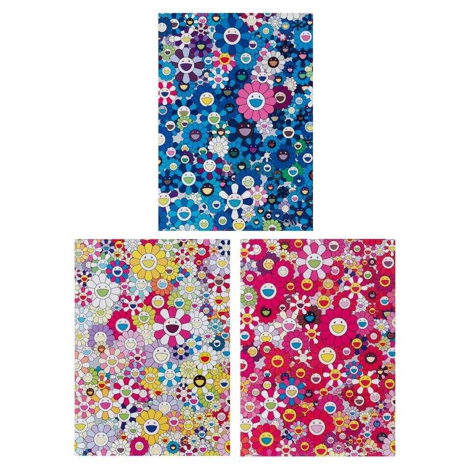 Takashi Murakami - An Homage to IKB 1957 B, An homage to Yves Klein et an homage to Monopink 1960 B