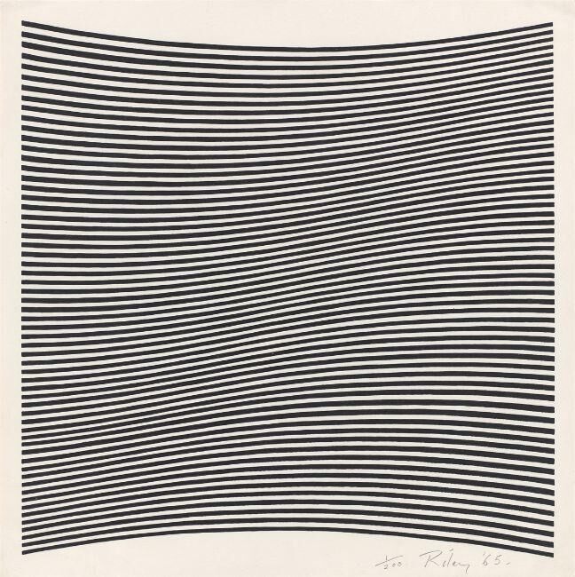 Bridget Riley - ”Untitled (La Lune En Rodage - Carlo Belloli)”