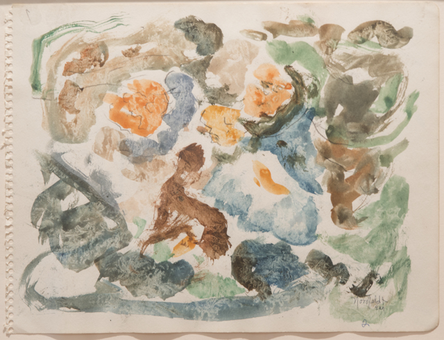 B. J. O. Nordfeldt, ‘Abstract Landscape Sketch’, 1950-1955, Peyton Wright Gallery