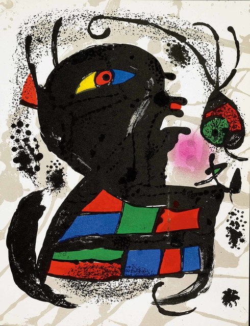 Joan Miró, ‘Untitled (Lithographe III, M.1117)’, 1977, Martin Lawrence Galleries