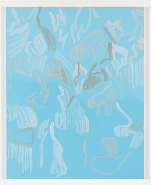 Evi Vingerling, ‘Untitled’, 2019, Painting, Acrylic and gouache on linen, Kristof De Clercq