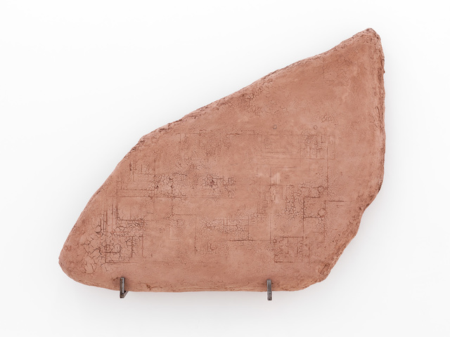 Ximena Garrido-Lecca, ‘Diagrama de seguridad I’, 2015, Sculpture, Closed Loop System, Clay, Polymer, Polystyrene, Iron Hooks, Casado Santapau
