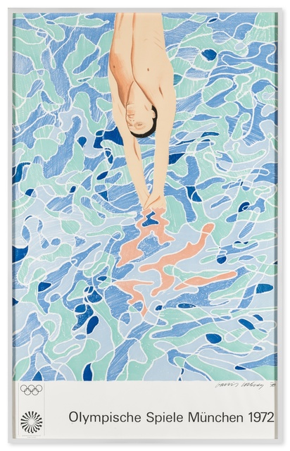 David Hockney, ‘Poster for Olympische Spiele München’, 1972, Forum Auctions