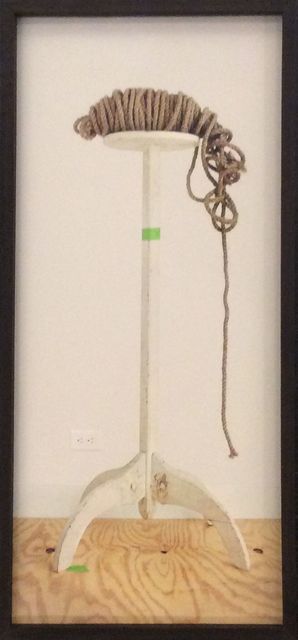 David Halliday, ‘Rope, Plant Stand’, 2017, Carrie Haddad Gallery