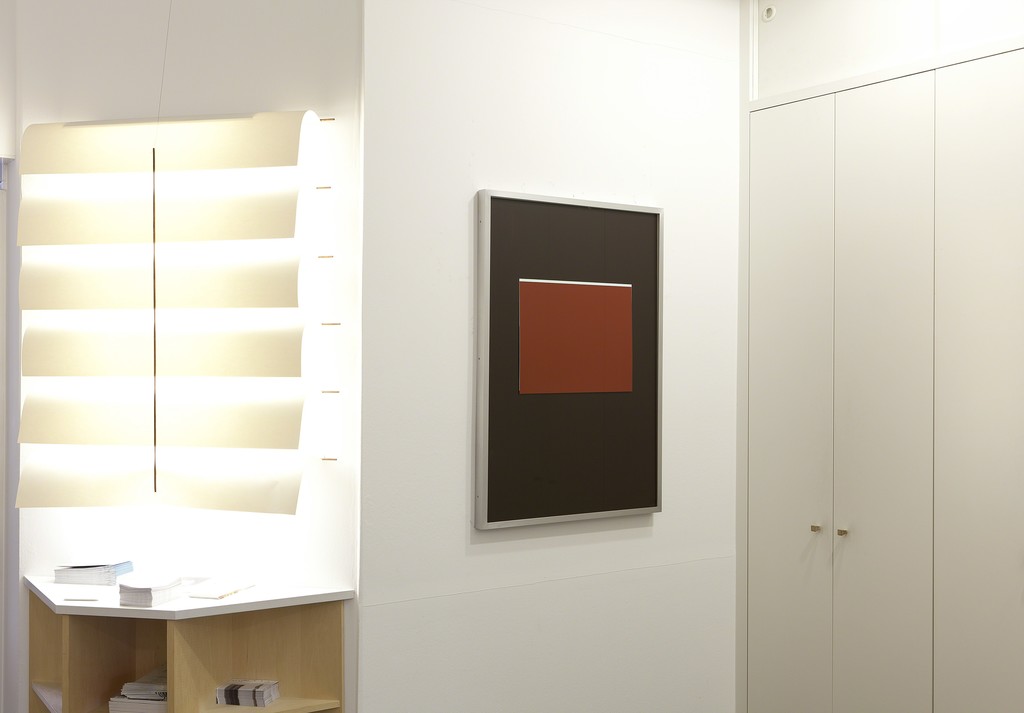 Installation view, Interim 2016 / 2017, work on paper by Imi Knoebel Installation view, Interim 2016 / 2017, work on paper by Imi Knoebel