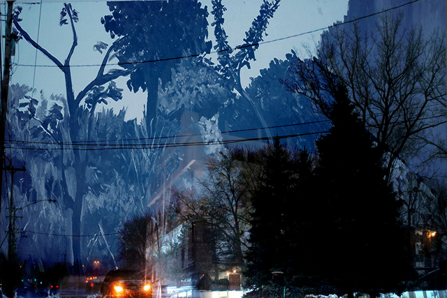 MICHEL TABANOU, ‘BLUE NIGHT ’, 2019, Poulpik Gallery