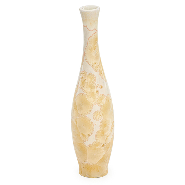Taxile Doat, ‘University City, Fine Vase, Ivory Crystalline Glaze, University City, MO’, 1912, Rago/Wright