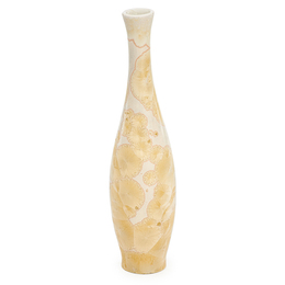 University City, Fine Vase, Ivory Crystalline Glaze, University City, MO