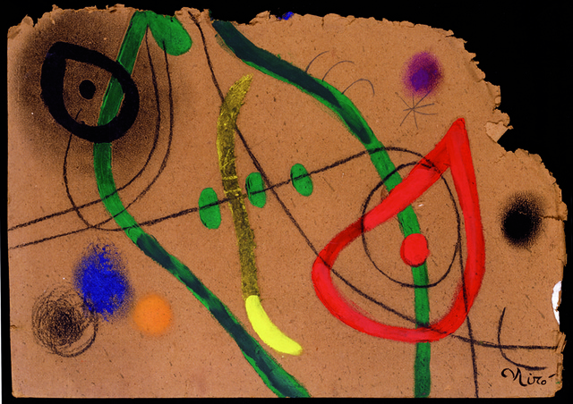 Joan Miró, ‘Tete et oisseau’, 1973, Galeria Marc Domenech