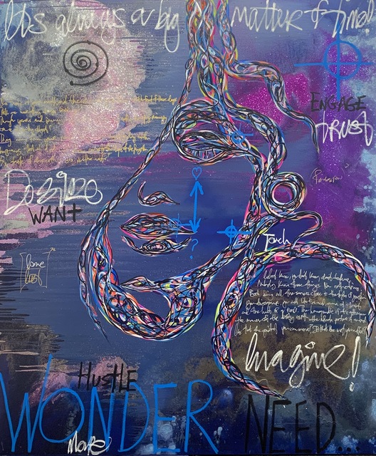 Brendan Murphy, ‘It’s a Matter of Time ’, 2019, Painting, Oil, Acrylic, and Gouache on Canvas, Contessa Gallery
