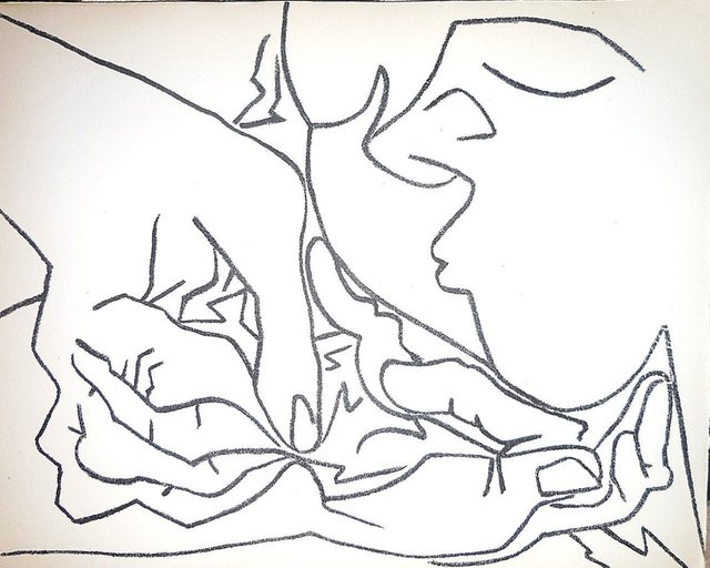 Françoise Gilot, ‘Palm Reader’, 1950-1959, Lions Gallery