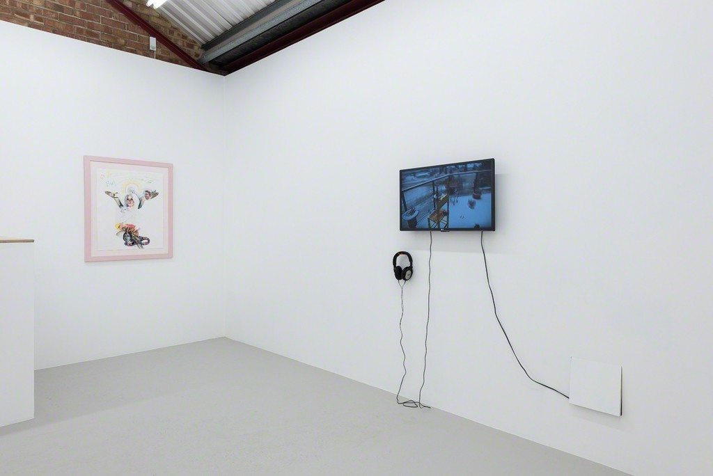 Installation view, Andrea Williamson 'Cacotopia' at Annka Kultys Gallery, London, 2017 Photo: Annka Kultys Gallery (Damian Griffiths) Installation view, Andrea Williamson 'Cacotopia' at Annka Kultys Gallery, London, 2017 Photo: Annka Kultys Gallery (Damian Griffiths)
