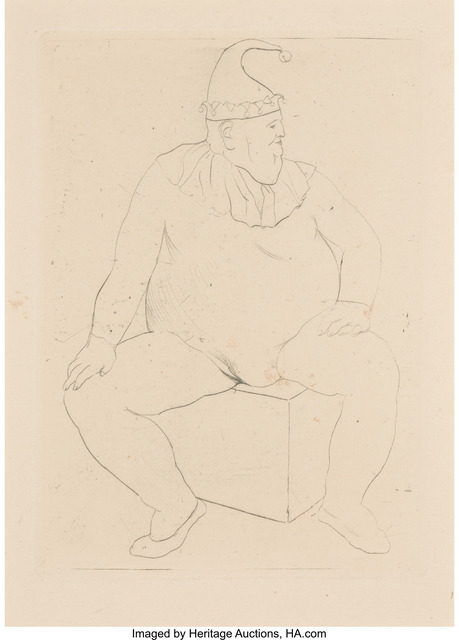 Pablo Picasso, ‘Saltimbanque au Repos (The Acrobat at rest)’, 1905, Heritage Auctions