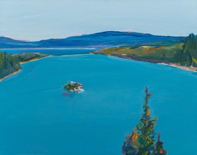 Gregory Kondos, ‘Emerald Bay, Tahoe’, 2001, Heritage Auctions