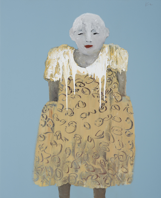 Marianne Kolb, ‘Kate’, 2018, Painting, Mixed-media on canvas, Seager Gray Gallery
