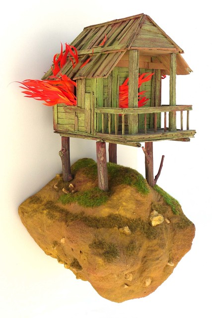 Manuel Barbero, ‘El incendio ’, 2017, Blanca Soto Arte