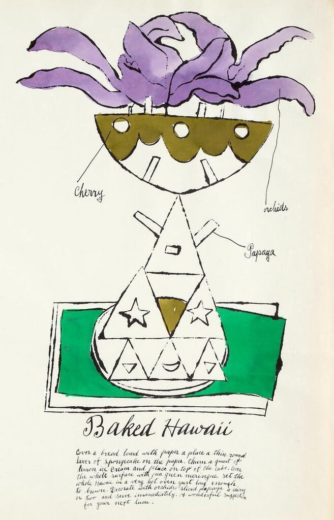 Andy Warhol - Baked Hawaii, from Wild Raspberries (Feldman & Schellmann IV.137A)