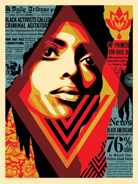 Shepard Fairey, ‘Bias by Numbers’, 2017, Dope! Gallery