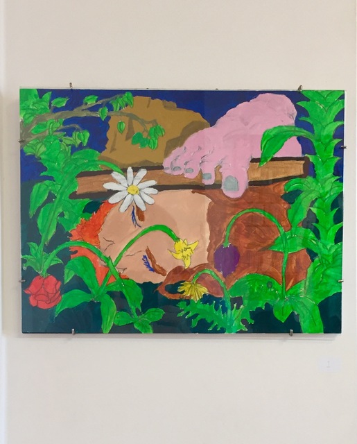 Austin Furtak-Cole, ‘In the Garden’, 2016, Painting, Flasche on paper, Park Place Gallery