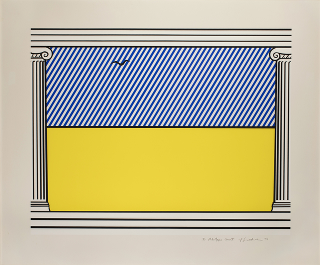 Roy Lichtenstein, ‘Liberté’, 1991, Print, Serigraphy in colors on Arches, Millon