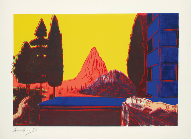 Andy Warhol, ‘Details of Renaissance Paintings (Leonardo da Vinci, The Annunciation, 1472)’, 1984, Phillips
