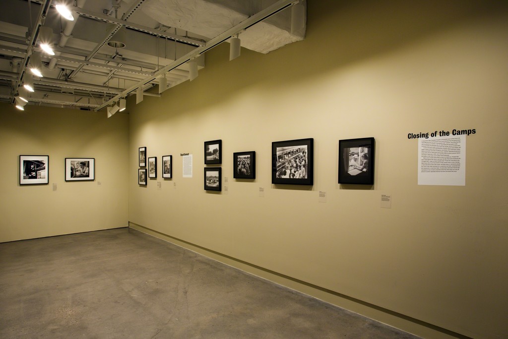 Then They Came for Me: Japanese American Incarceration during World War II, installed at the International Center of Photography, New York, New York. Photo by John Halpern. Then They Came for Me: Japanese American Incarceration during World War II, installed at the International Center of Photography, New York, New York. Photo by John Halpern.