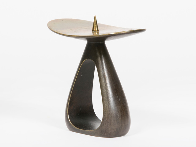 Carl Auböck, ‘Candlestick ’, 1943, Design/Decorative Art, Patinated Brass, Patrick Parrish Gallery