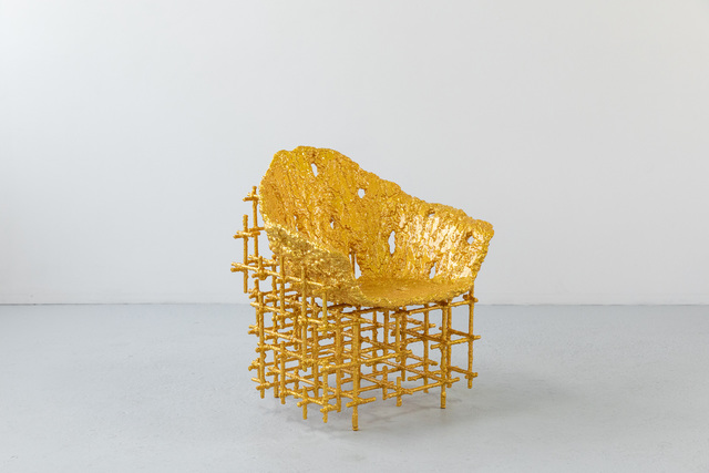 Chris Schanck, ‘Shell Chair: Red Gold’, 2019, Friedman Benda