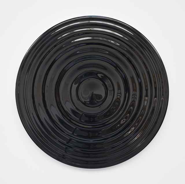 Oliver Marsden, ‘Hymn to Kali (Bone Black) Kyma’, 2017, Painting, Lacquer, acrylic, jesmonite, plywood, Galería Hilario Galguera