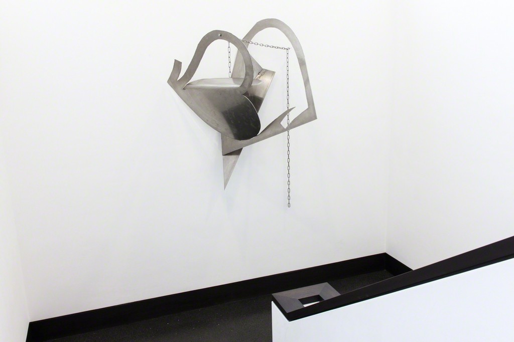 Felix Oehmann, Open Heart, 2017, aluminum, stainless steel, 200 x 126 x 109 cm Felix Oehmann, Open Heart, 2017, aluminum, stainless steel, 200 x 126 x 109 cm