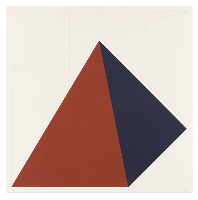 Sol LeWitt, ‘Forms Derived from a Cube (Colors Superimposed) 2’, 1991, Alan Cristea Gallery
