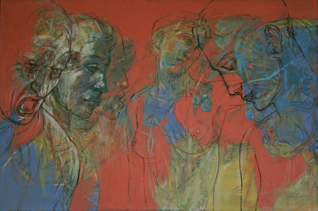 Henri Deparade, ‘Agamemnon and Clytemnestra’, 2017, Accesso Galleria