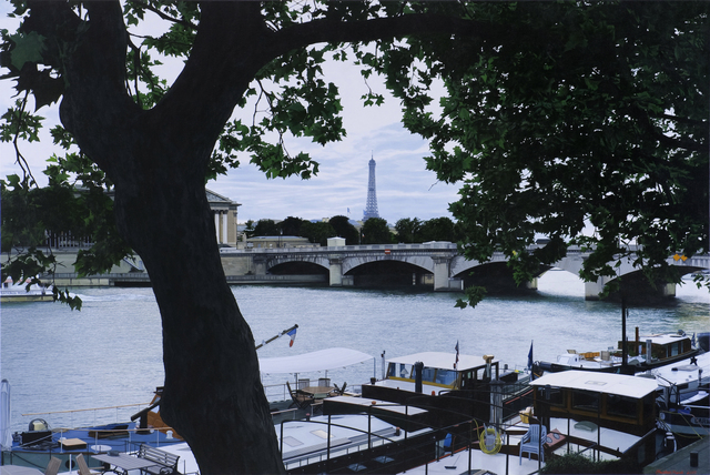 Christian Marsh, ‘View Across the Seine, Paris’, Plus One Gallery