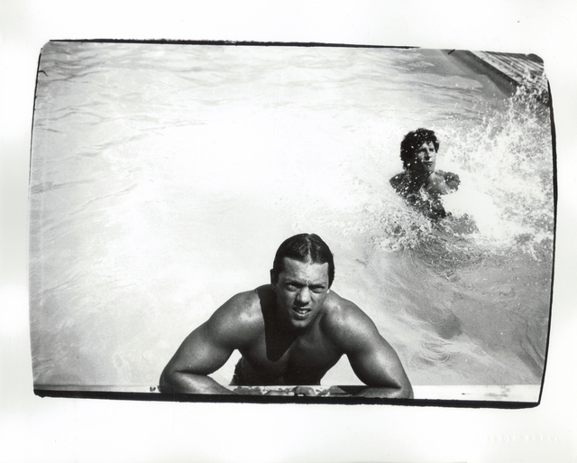 Andy Warhol, ‘Men in Pool’, 1982, Photography, Gelatin silver print, Hedges Projects