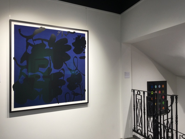Donald Sultan, ‘Lantern Flowers, Black and Blue FRAMED’, 2017, Joseph Fine Art LONDON