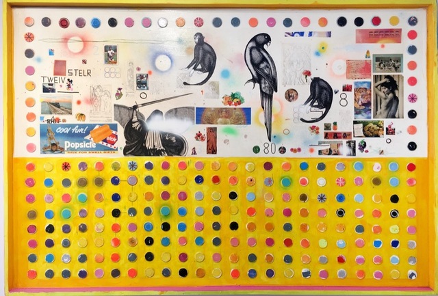 Armando Lerma, ‘Stelr’, 2017, Painting, Mixed media, Melissa Morgan Fine Art