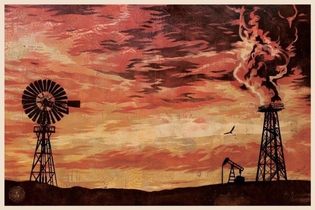 Shepard Fairey (OBEY), ‘evolve devolve silk screen’, 2008, Rudolf Budja Gallery