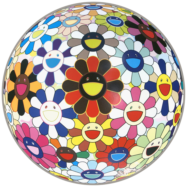 Takashi Murakami, ‘flower ball (lots of colors)’, 2013, Mixer