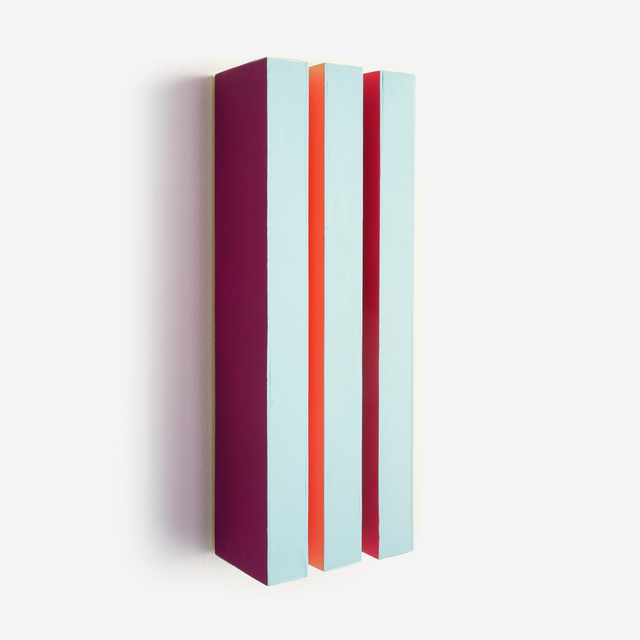 Adam Frezza & Terri Chiao, ‘5 Lines’, 2020, Sculpture, Acrylic paint on wood, Uprise Art